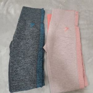 SOLD.Gymshark amplify leggings bundle